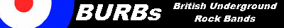 BURBs - British Underground Rock Bands - www.burbs.org.uk
